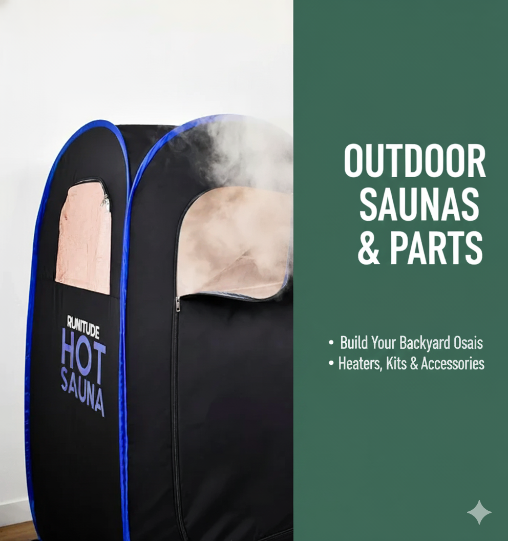 Outdoor Saunas & Parts