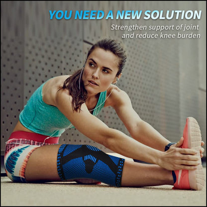 NEENCA Professional Knee Brace，Compression Knee Sleeve with Patella Gel Pad & Side Stabilizers Knee Support Bandage for Pain Relief Medical Knee Pad for ACL Running Joint Recovery