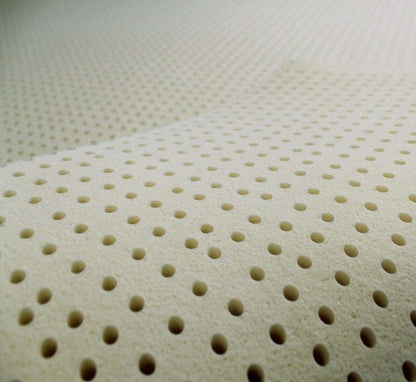 Turmerry 7 Zone Green Natural Organic Latex Mattress Topper King Size - 2 inch - Soft Plush Pillow Top - GOLS Certified Latex Foam Bed Pad for Side Sleepers Zonal Support Durable and Breathable