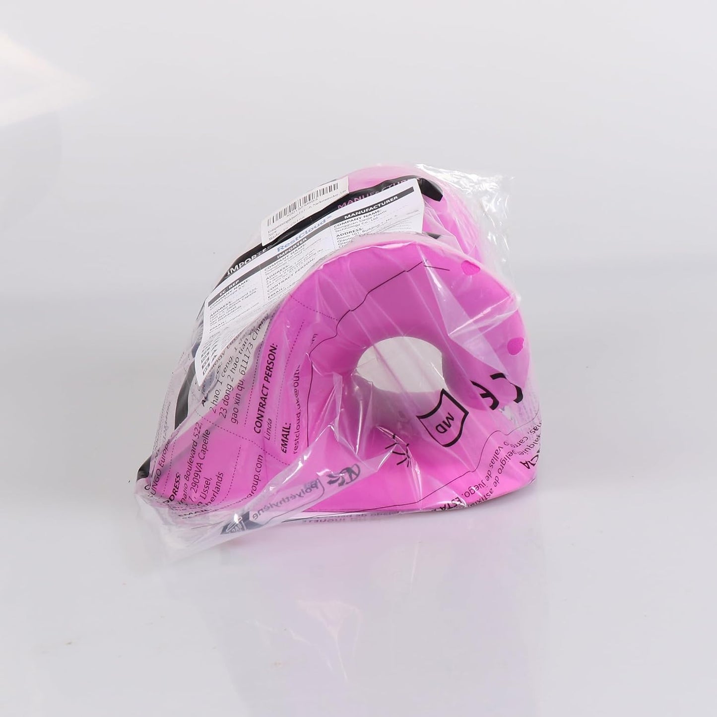 RESTCLOUD Neck and Shoulder Relaxer, Cervical Traction Device for TMJ Pain Relief and Cervical Spine Alignment, Chiropractic Pillow, Neck Stretcher (Black)