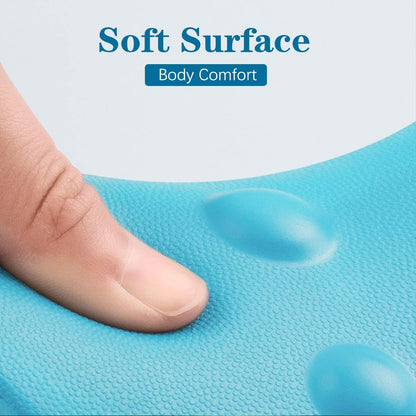 ECVV Cervical Neck Traction Pillow Neck and Shoulder Relaxer Orthopedic Pillow Neck Stretcher for Pain Relief and Muscle Relax with Massage Point