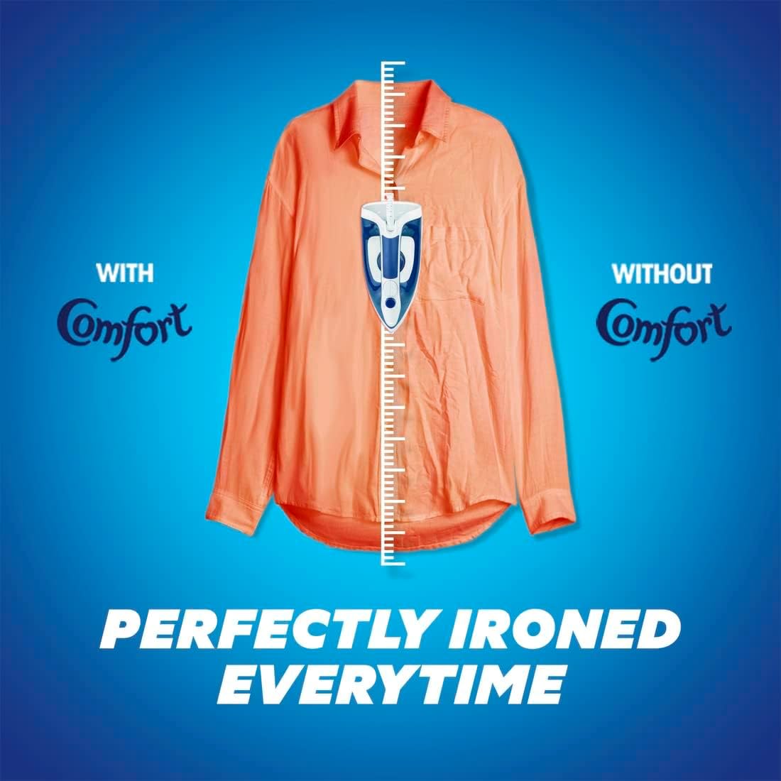 COMFORT Fabric Softener, Spring Dew, with freshness-burst technology for longer lasting fragrance & soft clothes, 4L x 2