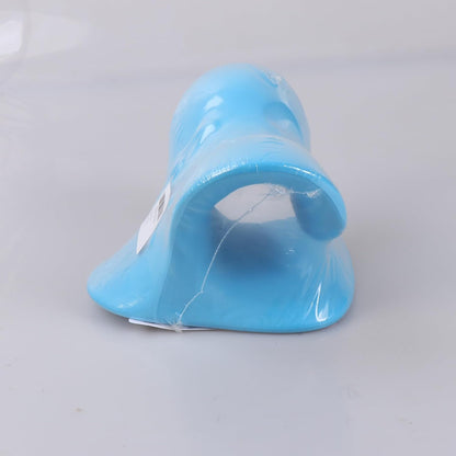 ComfortLife Neck Stretcher for Pain Relief, Neck and Shoulder Relaxer Cervical Traction Device Pillow for Muscle Relax and TMJ Pain Relief (Blue)