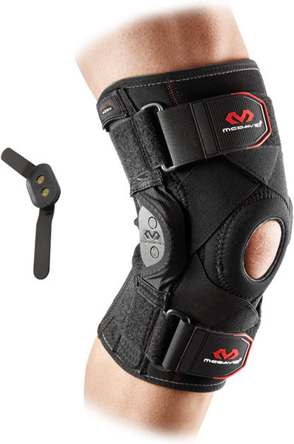 Mcdavid 429X Knee Brace, Maximum Knee Support & Compression for Knee Stability, Patellar Tendon Support, Tendonitis Pain Relief, Ligament Support, Reduce Injury & Assist in Recovery for Men & Women,