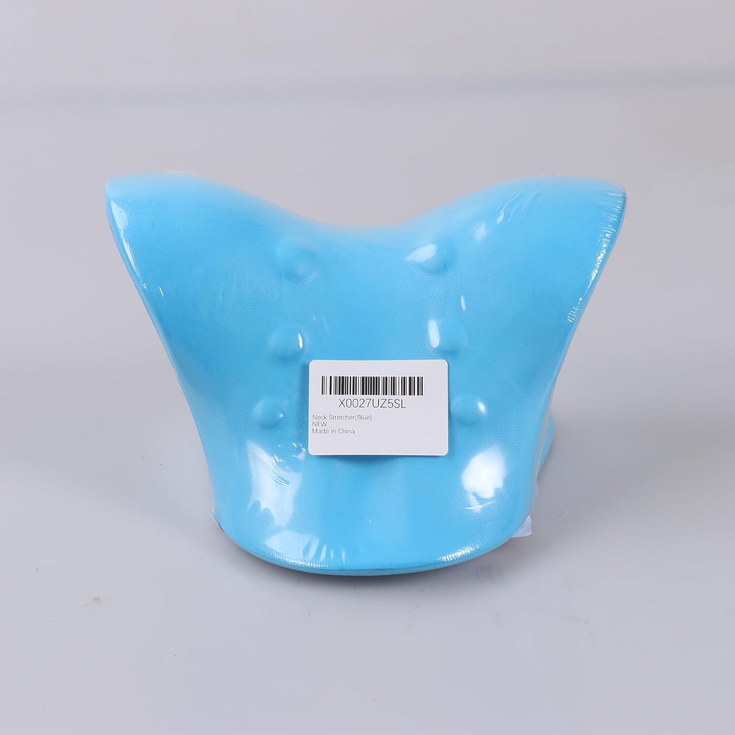 ComfortLife Neck Stretcher for Pain Relief, Neck and Shoulder Relaxer Cervical Traction Device Pillow for Muscle Relax and TMJ Pain Relief (Blue)