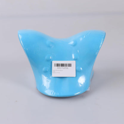 ComfortLife Neck Stretcher for Pain Relief, Neck and Shoulder Relaxer Cervical Traction Device Pillow for Muscle Relax and TMJ Pain Relief (Blue)