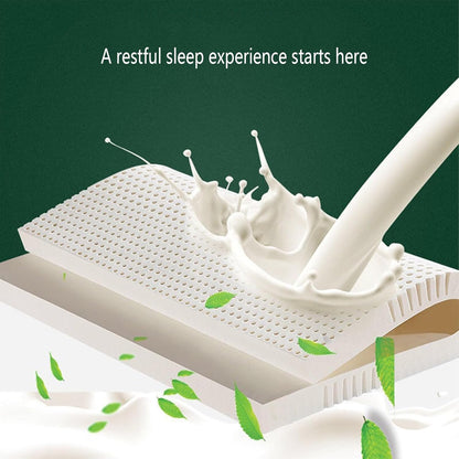 TFDRSEXVD 100% Natural Latex Mattress,Compression and No Deformation,Honeycomb Pore Ventilation,Soft and Comfortable, Latex Mattress,90x200cm(35x79in)