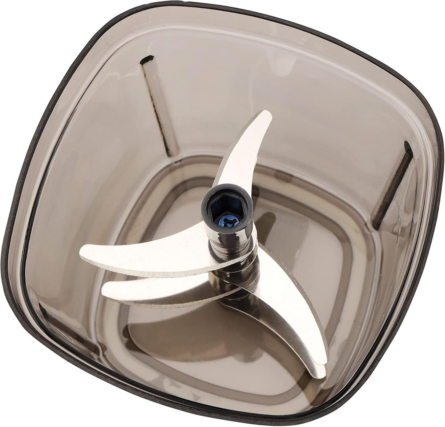 RoyalFord 1000 ML Push Chopper RF11158 Compact Chopper with 6 Blades Suitable BPA Free, Muulticolor