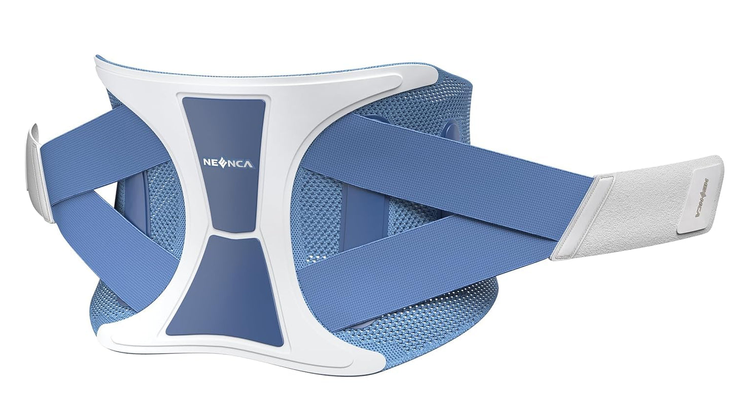 NEENCA Back Brace for Lower Back Pain Relief with Bionic Support System, Lumbar Support Belt for Women&Men with Lumbar Pad, Soft Breathable 3D Knit Fabric for Herniated Disc, Sciatica, Scoliosis