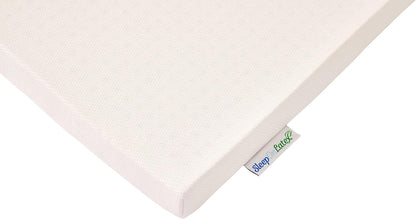 Pure Green Natural Latex Mattress Topper w/Luxury Cover - Soft - 1 Inch - King (GOLS Certified Organic)