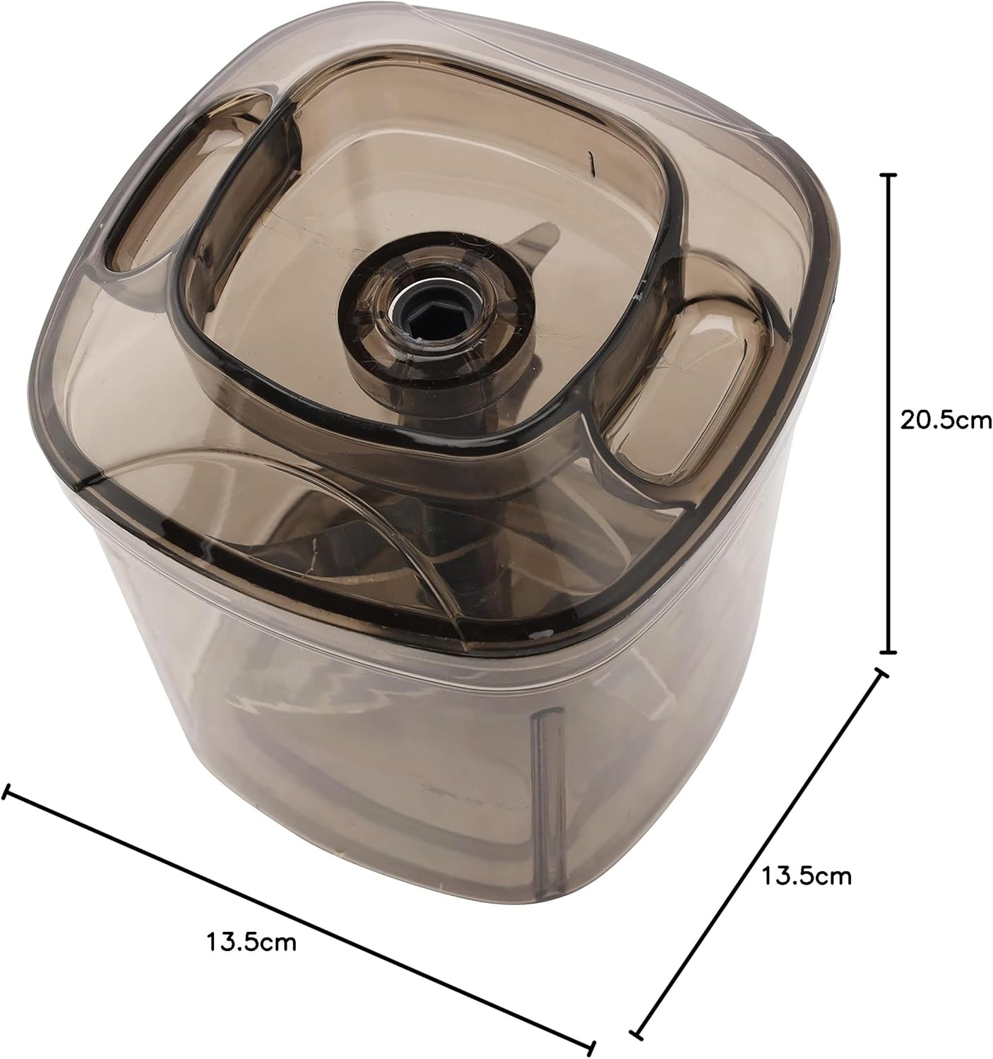 RoyalFord 1000 ML Push Chopper RF11158 Compact Chopper with 6 Blades Suitable BPA Free, Muulticolor