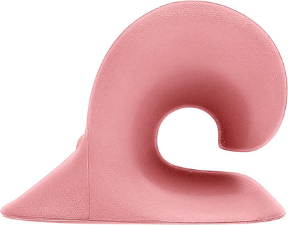 RESTCLOUD Neck and Shoulder Relaxer, Cervical Traction Device for TMJ Pain Relief and Cervical Spine Alignment, Chiropractic Pillow, Neck Stretcher (Black)