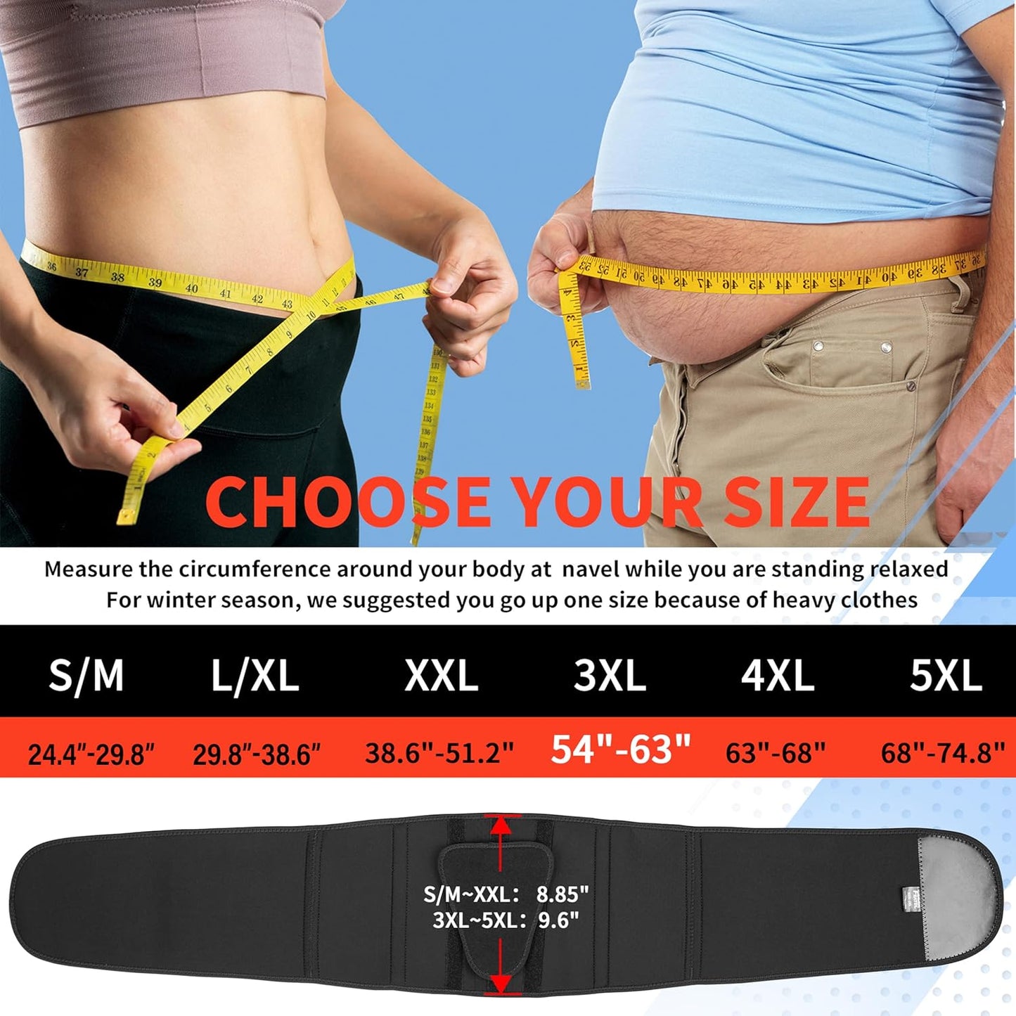 FEATOL Back Brace Support Belt-Lumbar Support Back Brace for Back Pain, Sciatica, Scoliosis, Herniated Disc Adjustable Support Straps-Lower Back Brace with Removable Lumbar Pad for Men & Women