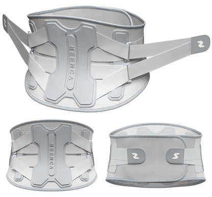 NEENCA Back Brace for Lower Back Pain Relief with Bionic Support System, Lumbar Support Belt for Women&Men with Lumbar Pad, Soft Breathable 3D Knit Fabric for Herniated Disc, Sciatica, Scoliosis