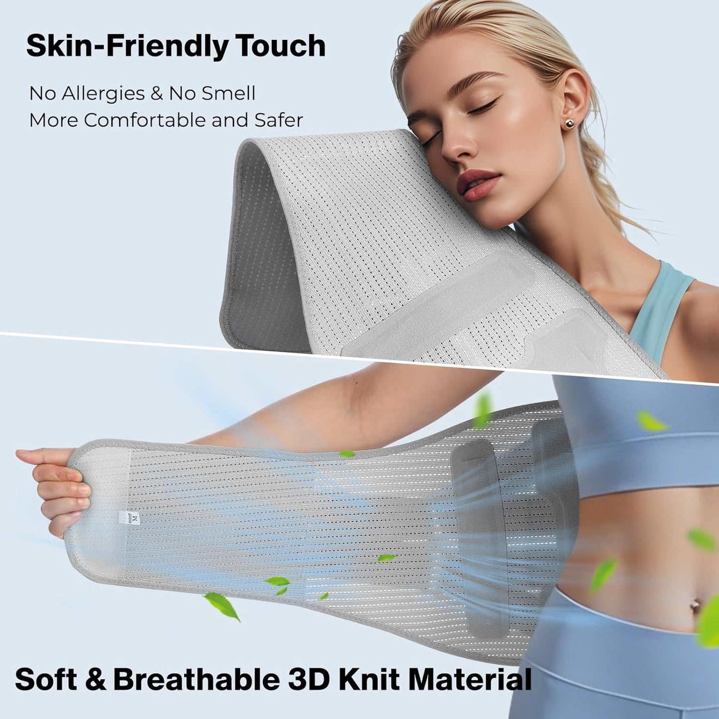 NEENCA Back Brace for Lower Back Pain Relief with Bionic Support System, Lumbar Support Belt for Women&Men with Lumbar Pad, Soft Breathable 3D Knit Fabric for Herniated Disc, Sciatica, Scoliosis