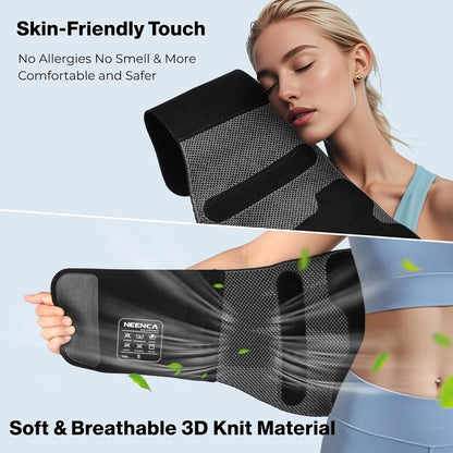NEENCA Back Brace for Lower Back Pain Relief with Bionic Support System, Lumbar Support Belt for Women&Men with Lumbar Pad, Soft Breathable 3D Knit Fabric for Herniated Disc, Sciatica, Scoliosis